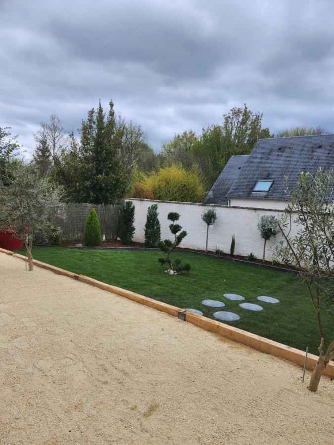 Вилла Les Oliviers Veigne Экстерьер фото